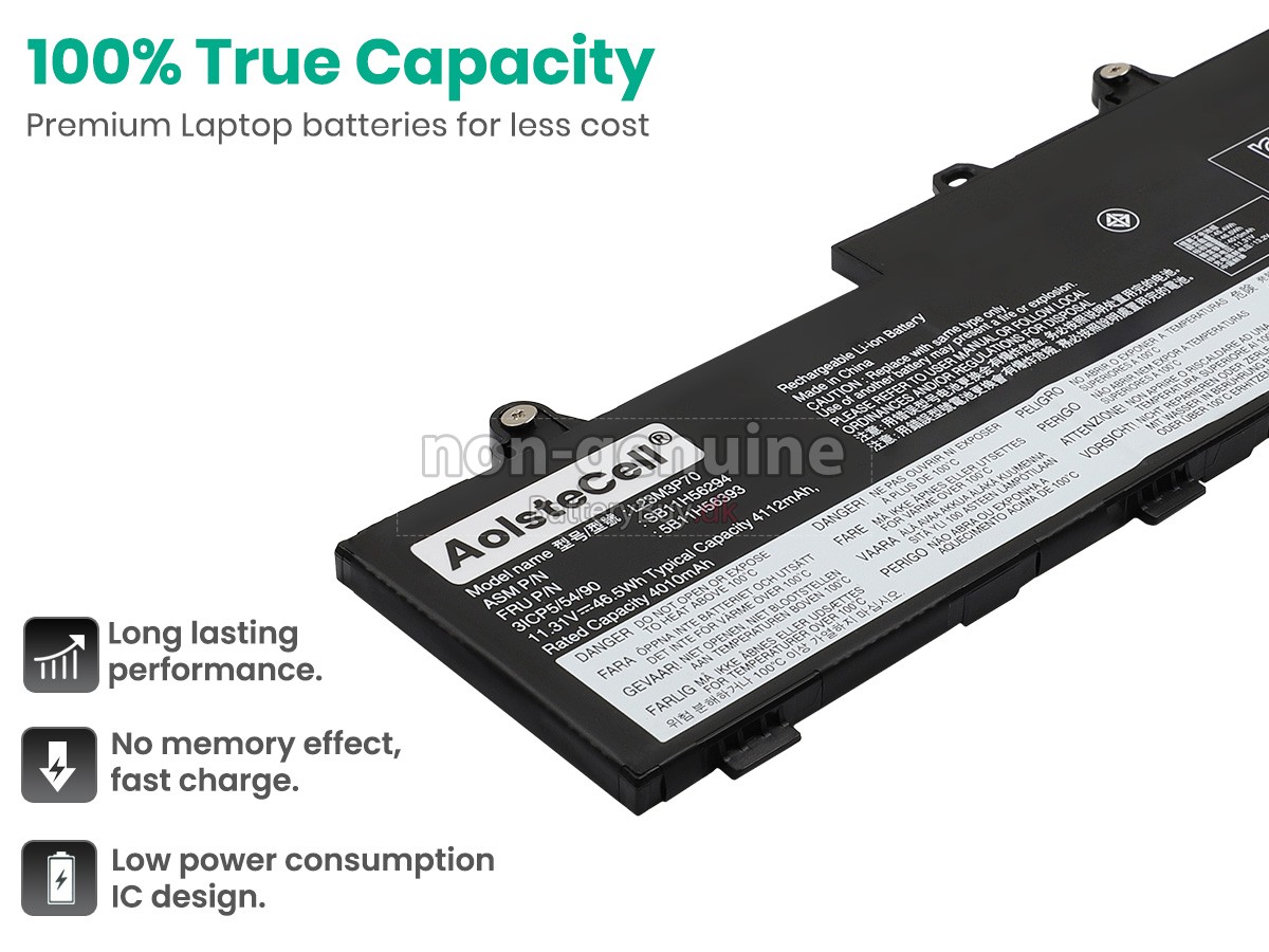 Lenovo 5B11H56394 udskiftningsbatteri