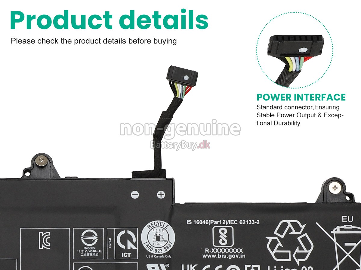 Lenovo 5B11H56394 udskiftningsbatteri