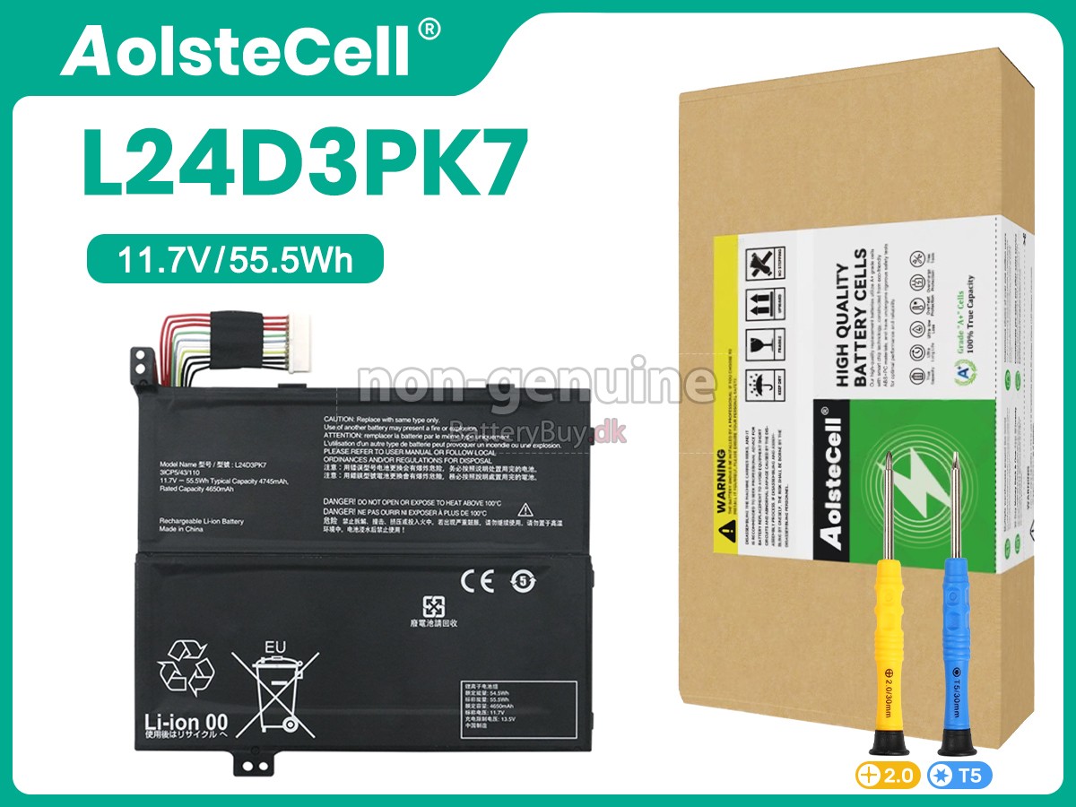 Lenovo L24L3PK7 udskiftningsbatteri