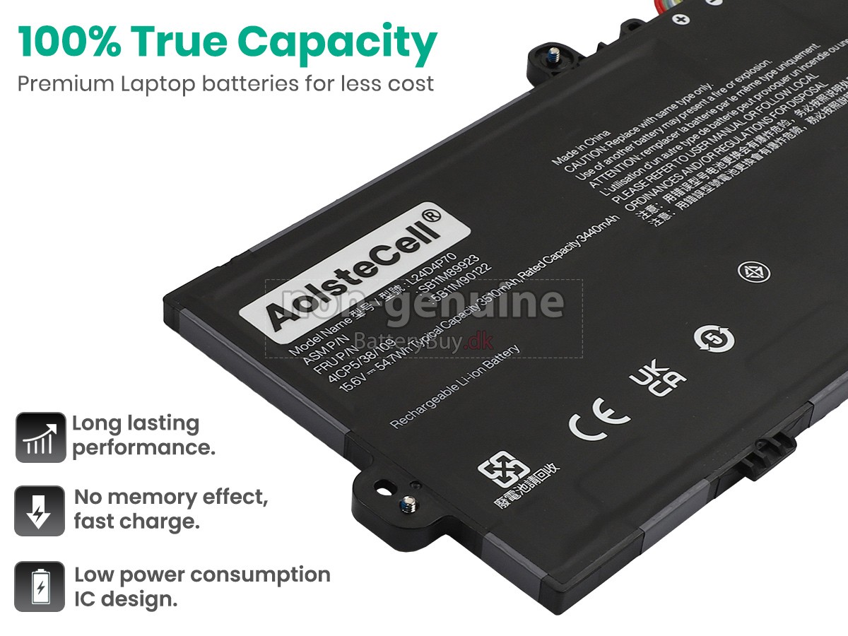 Lenovo L24D4P70 udskiftningsbatteri