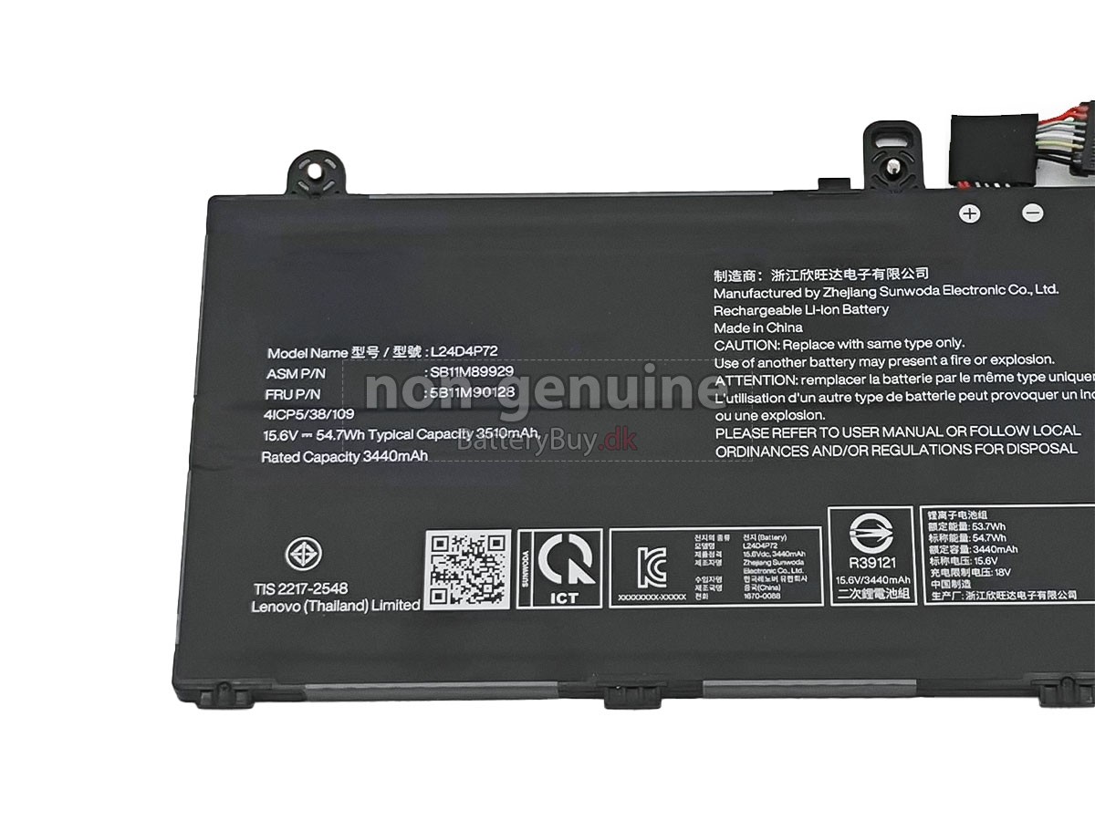 Lenovo SB11M89929 udskiftningsbatteri