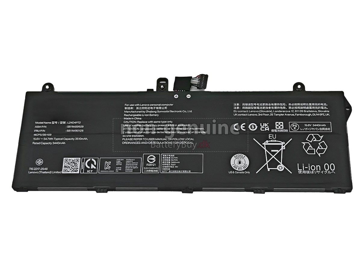 Lenovo SB11M89929 udskiftningsbatteri