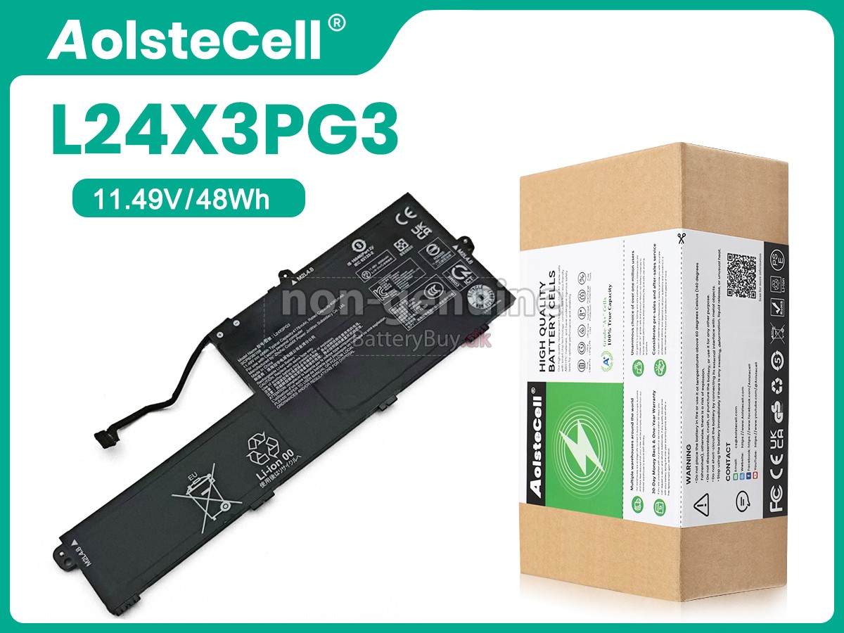 Lenovo L24X3PG3 udskiftningsbatteri