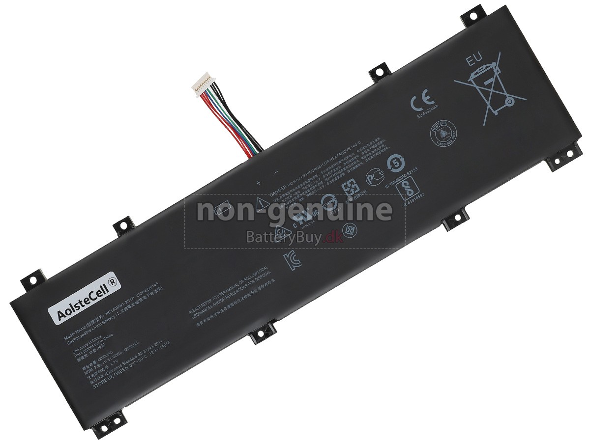 Lenovo IdeaPad 100S-14IBR udskiftningsbatteri