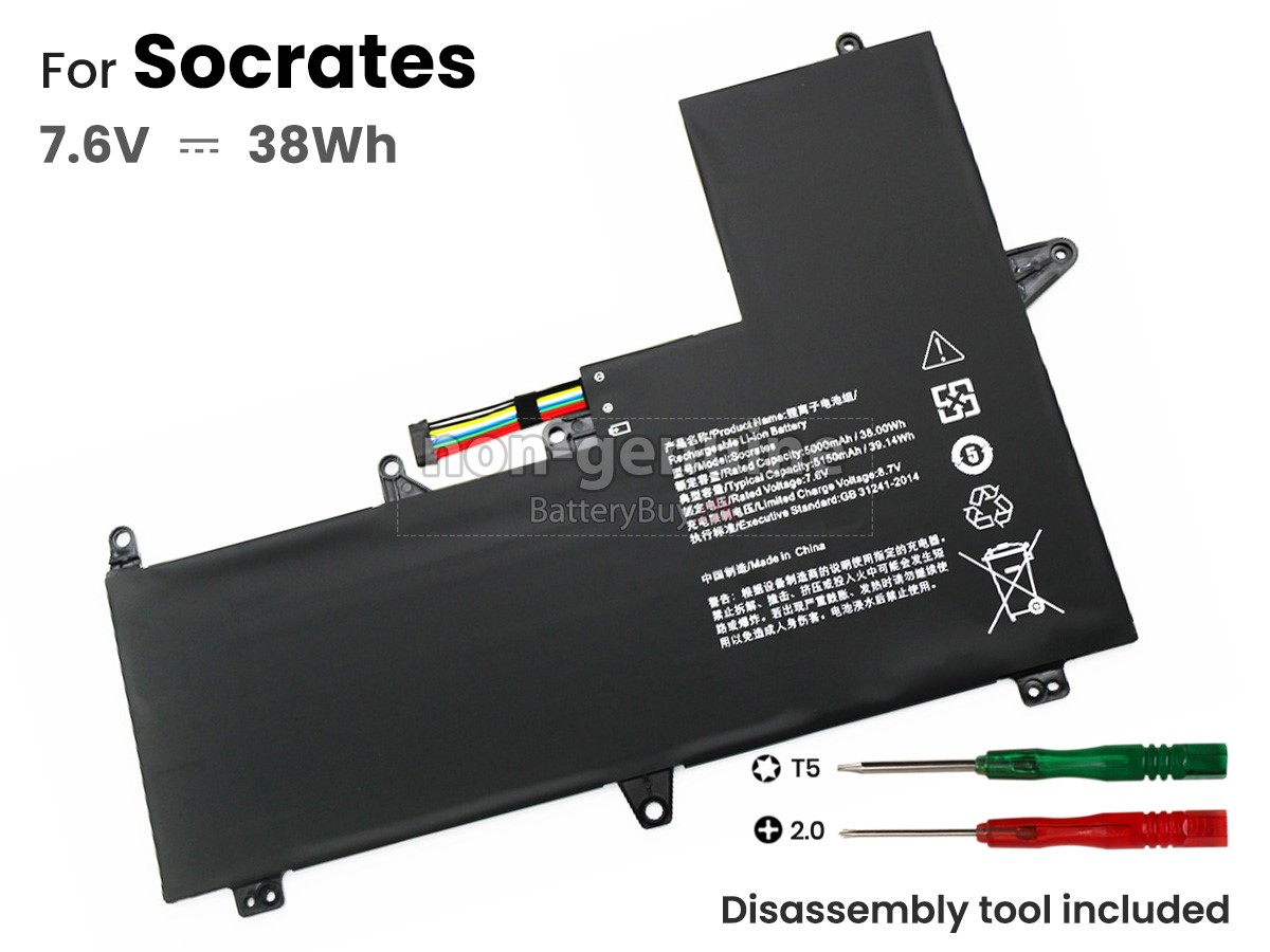 Lenovo XIAOXIN AIR 12 6Y30 laptop udskiftningsbatteri