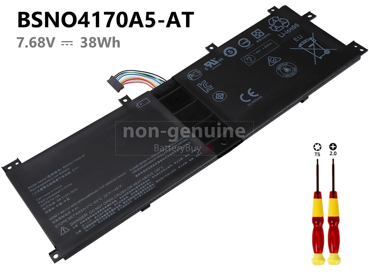 Lenovo IdeaPad MIIX 510-12IKB-80XE0011GE laptop udskiftningsbatteri