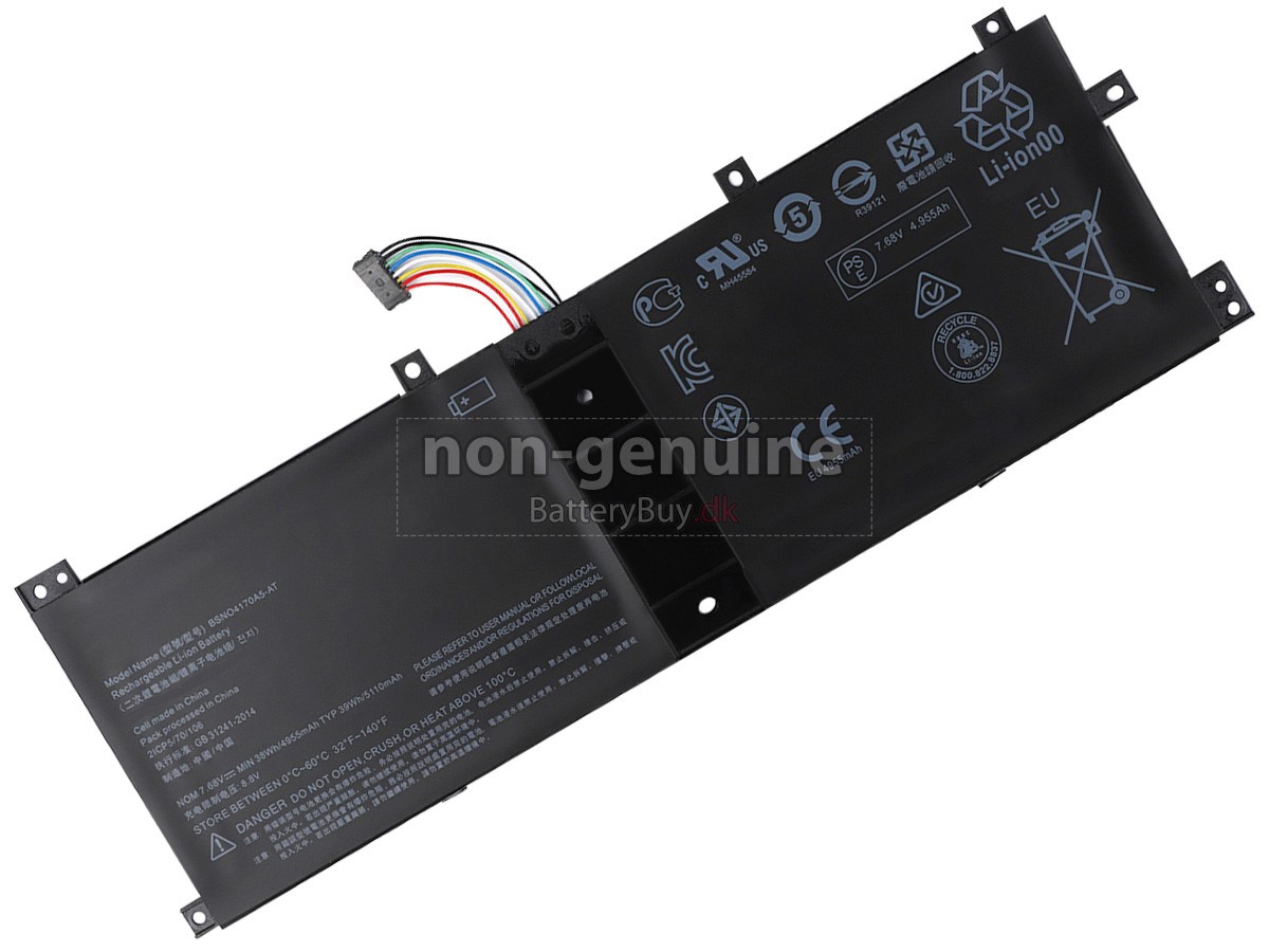 Lenovo IdeaPad MIIX 510-12IKB-80XE0011GE laptop udskiftningsbatteri