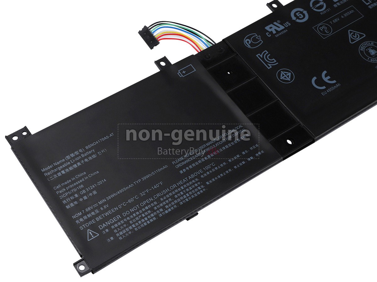 Lenovo IdeaPad MIIX 510-12IKB-80XE0011GE laptop udskiftningsbatteri