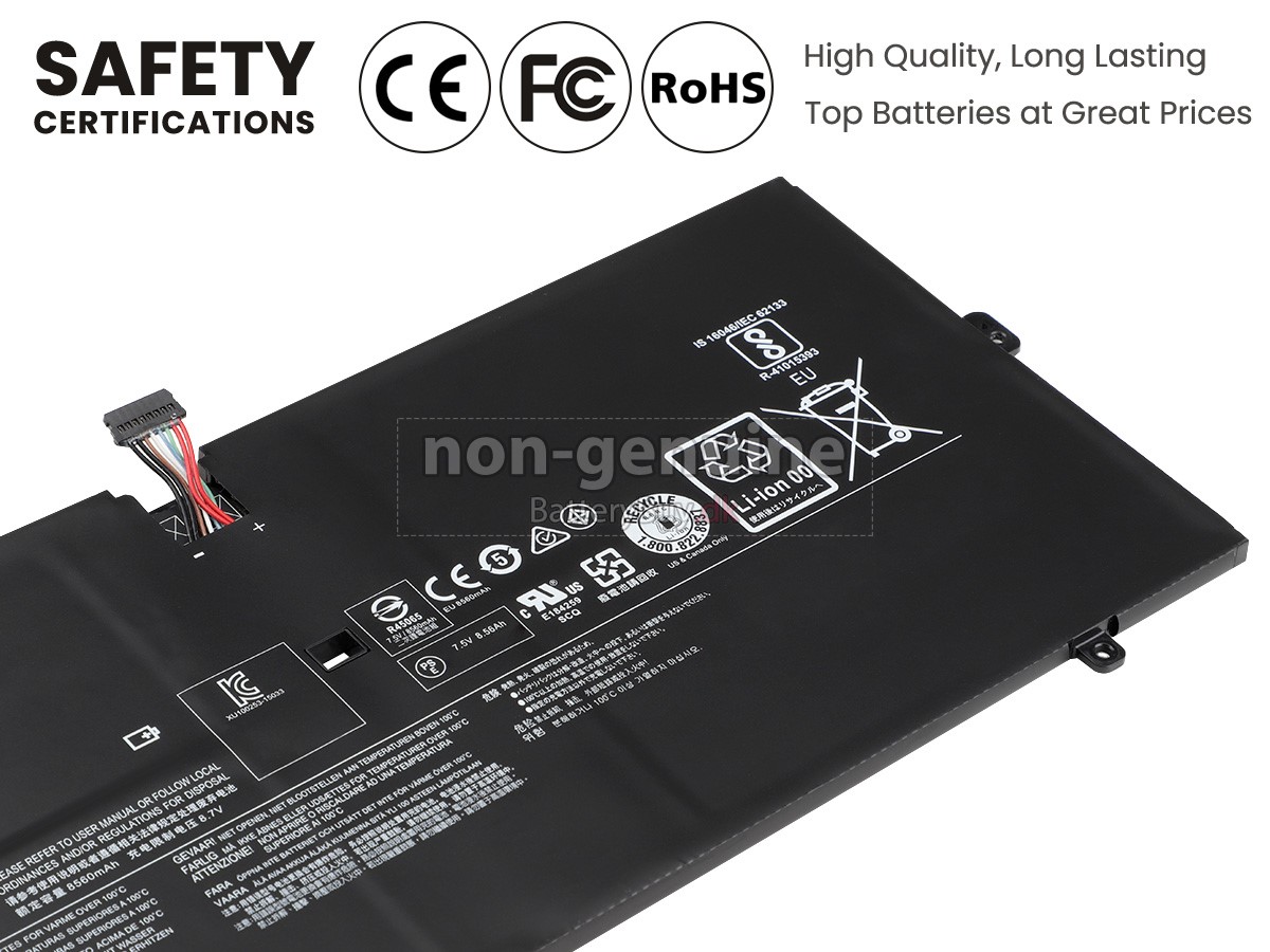 Lenovo YOGA 900-13ISK-80MK laptop udskiftningsbatteri