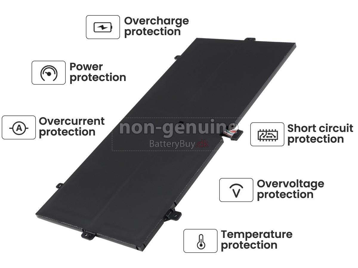 Lenovo YOGA 900-13ISK-80MK laptop udskiftningsbatteri