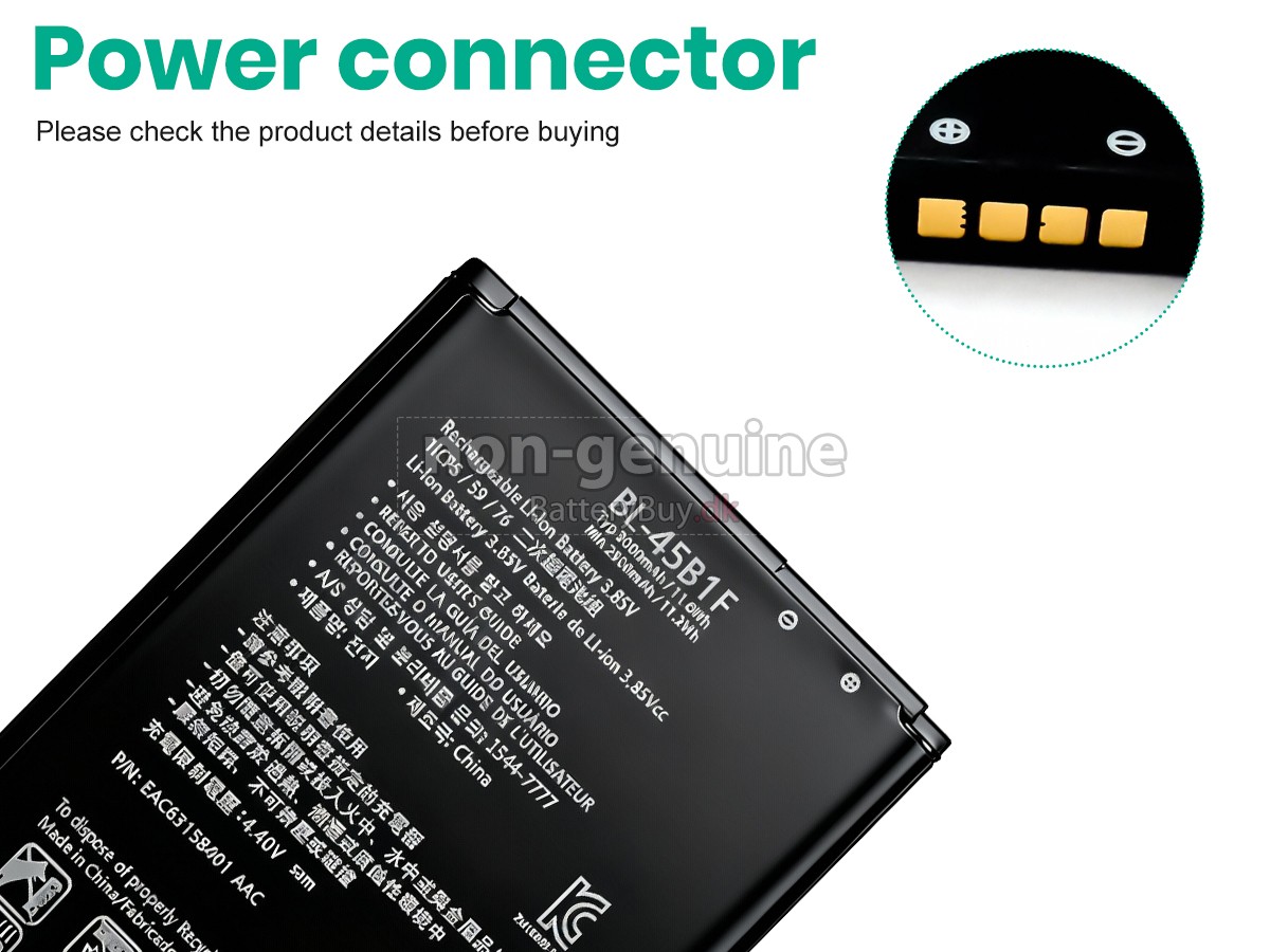 LG BL-45B1F udskiftningsbatteri
