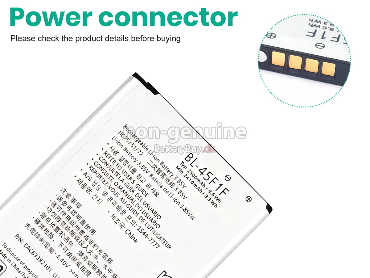 LG BL-45F1F udskiftningsbatteri