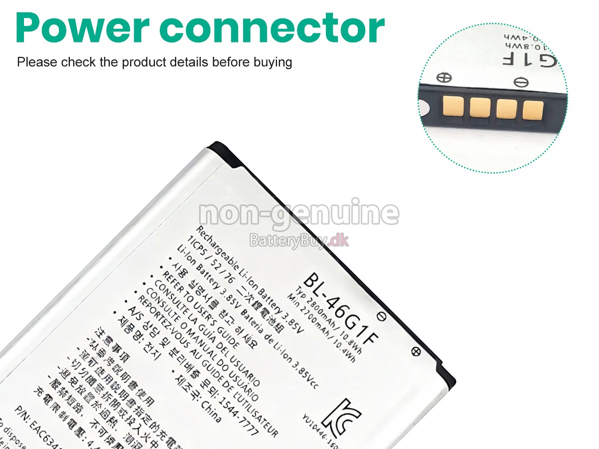 LG BL-46G1F udskiftningsbatteri