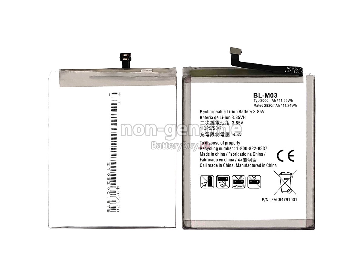 LG BL-M03 udskiftningsbatteri