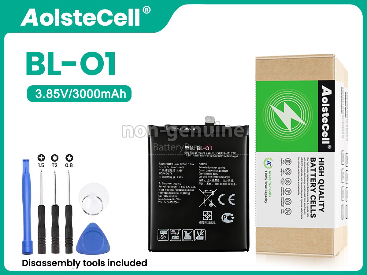 LG K8 + udskiftningsbatteri