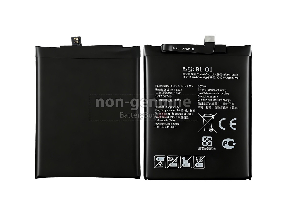 LG K8 + udskiftningsbatteri