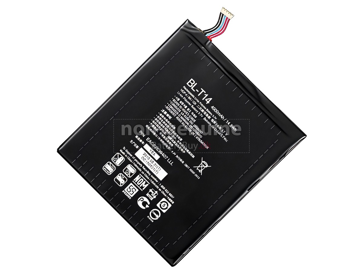 LG G PAD 8.0 4G udskiftningsbatteri