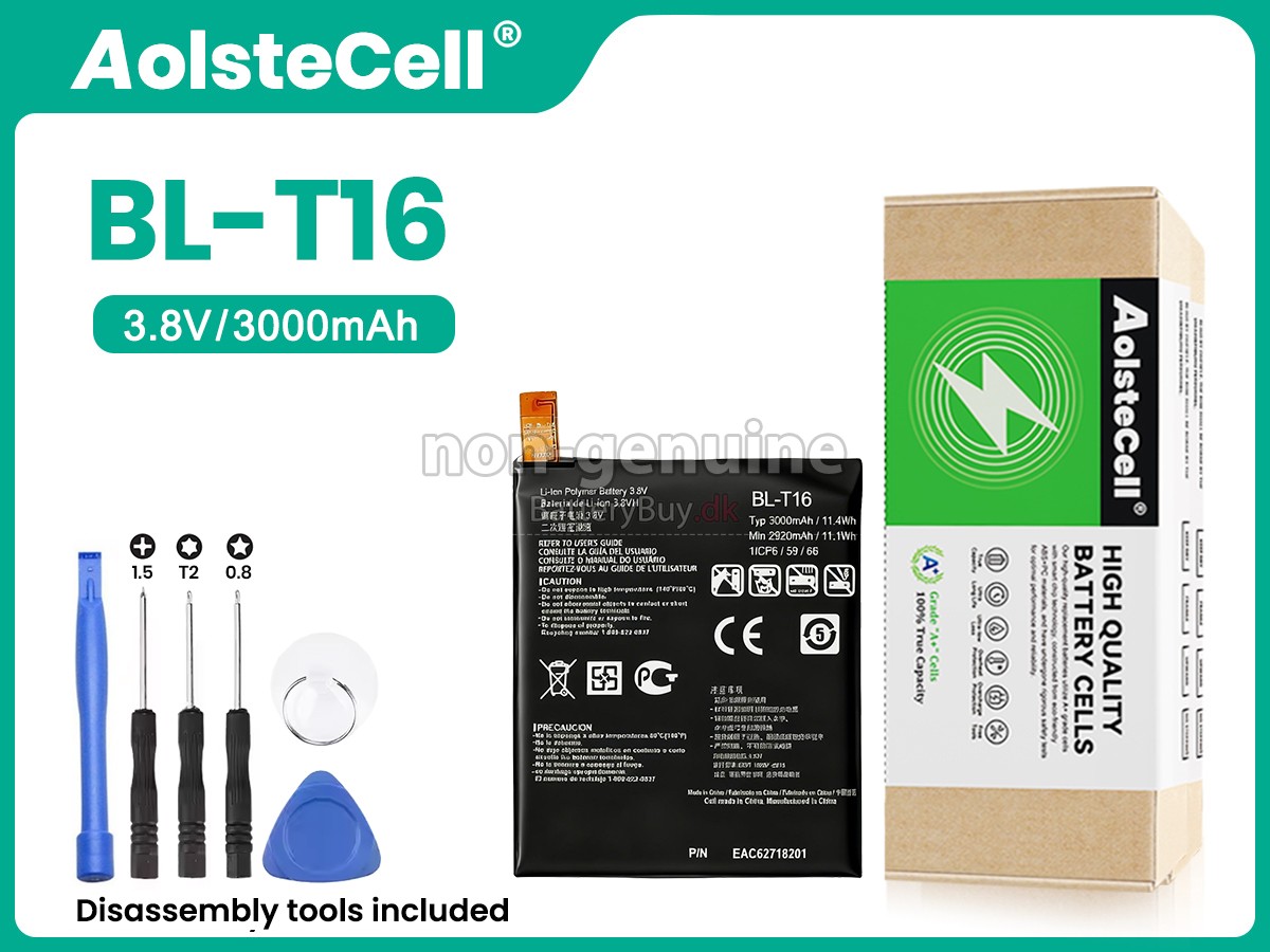 LG H955 udskiftningsbatteri