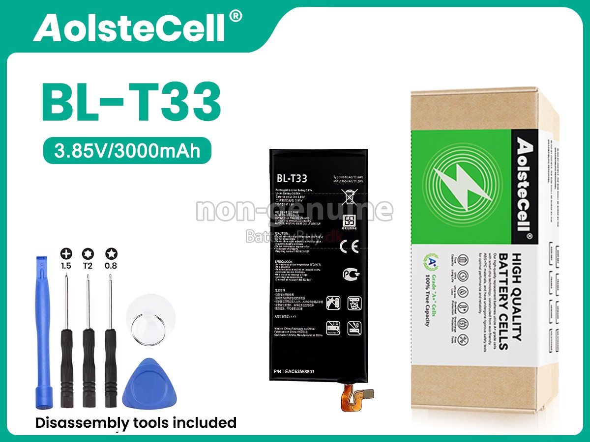 LG Q6+ udskiftningsbatteri