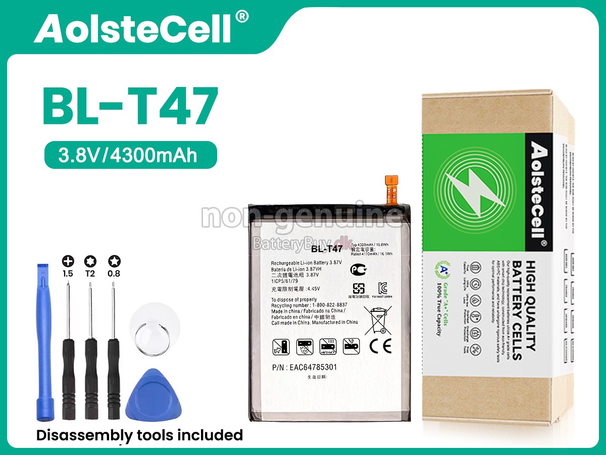 LG VELVET 5G udskiftningsbatteri