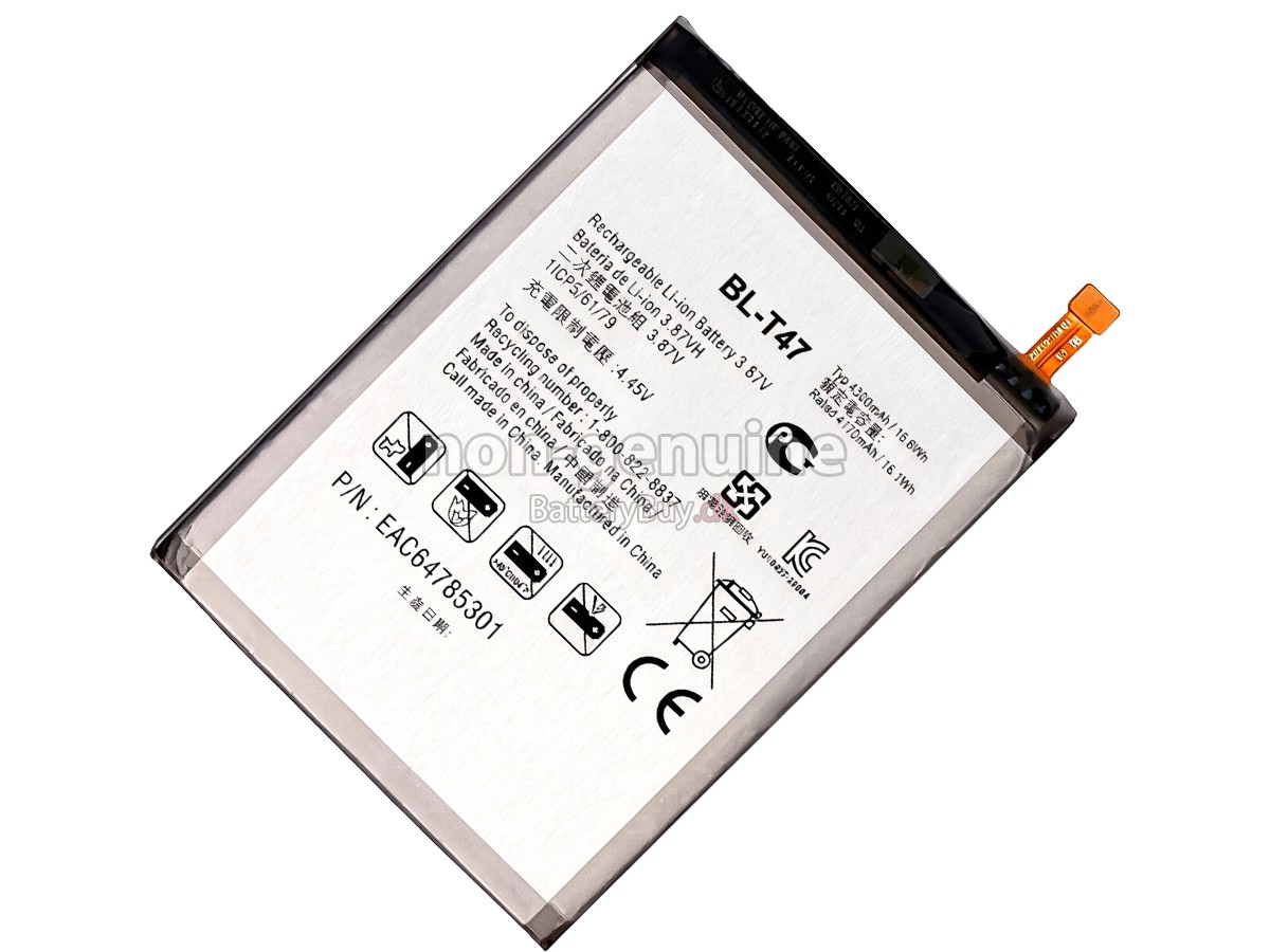 LG VELVET 5G udskiftningsbatteri