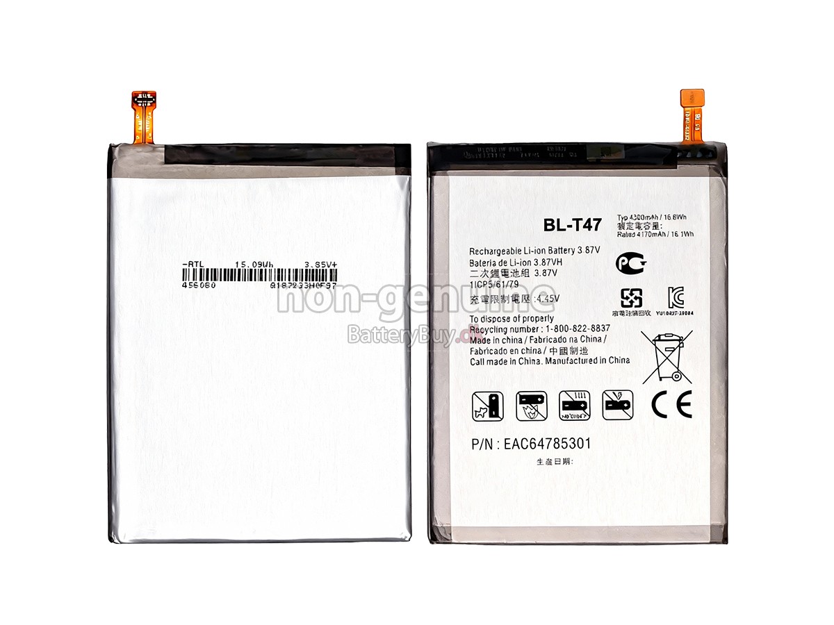 LG VELVET 5G udskiftningsbatteri