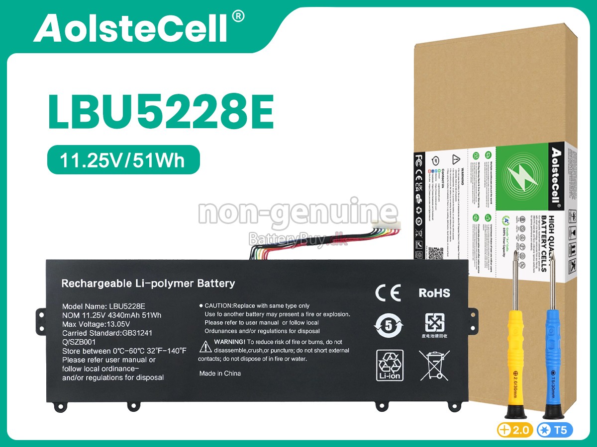 LG LBU5228E udskiftningsbatteri