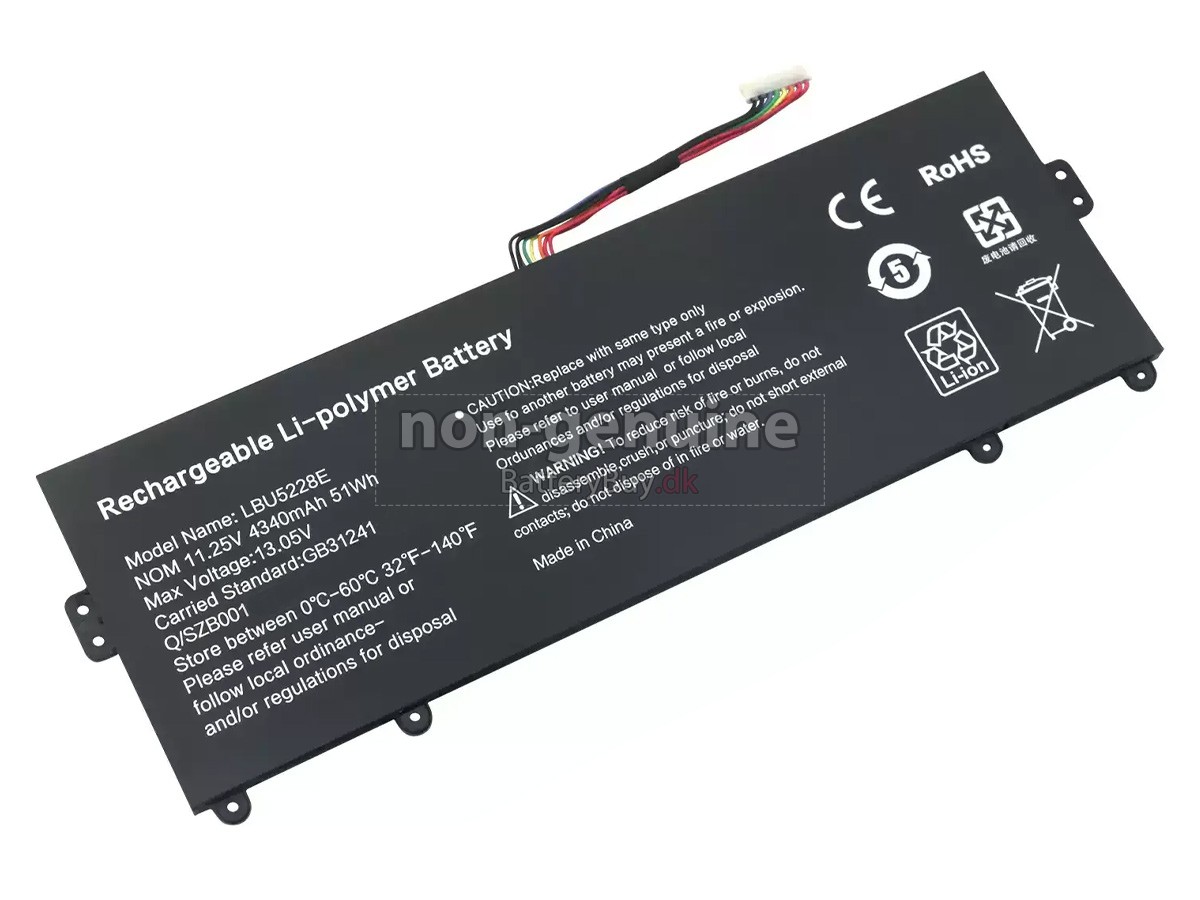 LG LBU5228E udskiftningsbatteri