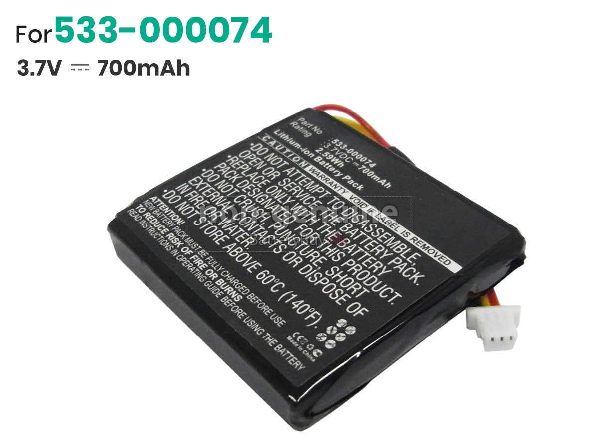 Logitech 533-000074 udskiftningsbatteri