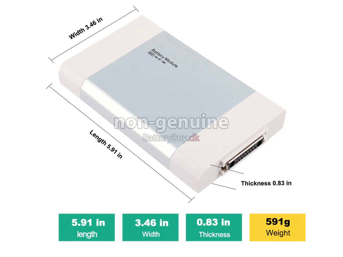 Maquet 6487180 udskiftningsbatteri