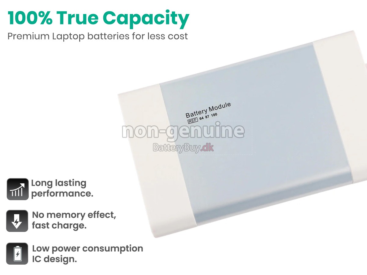 Maquet 6487180 udskiftningsbatteri