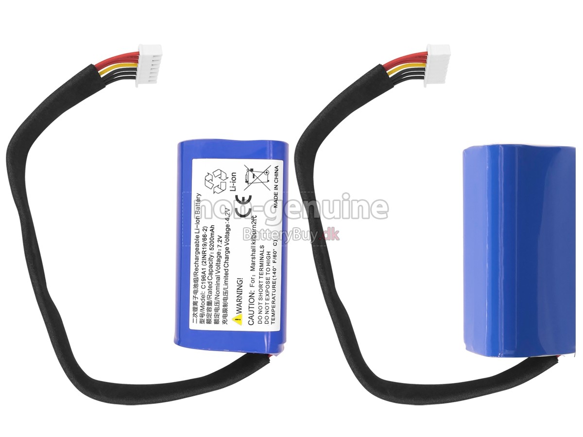 Marshall TF18650-3200-4S2PA udskiftningsbatteri