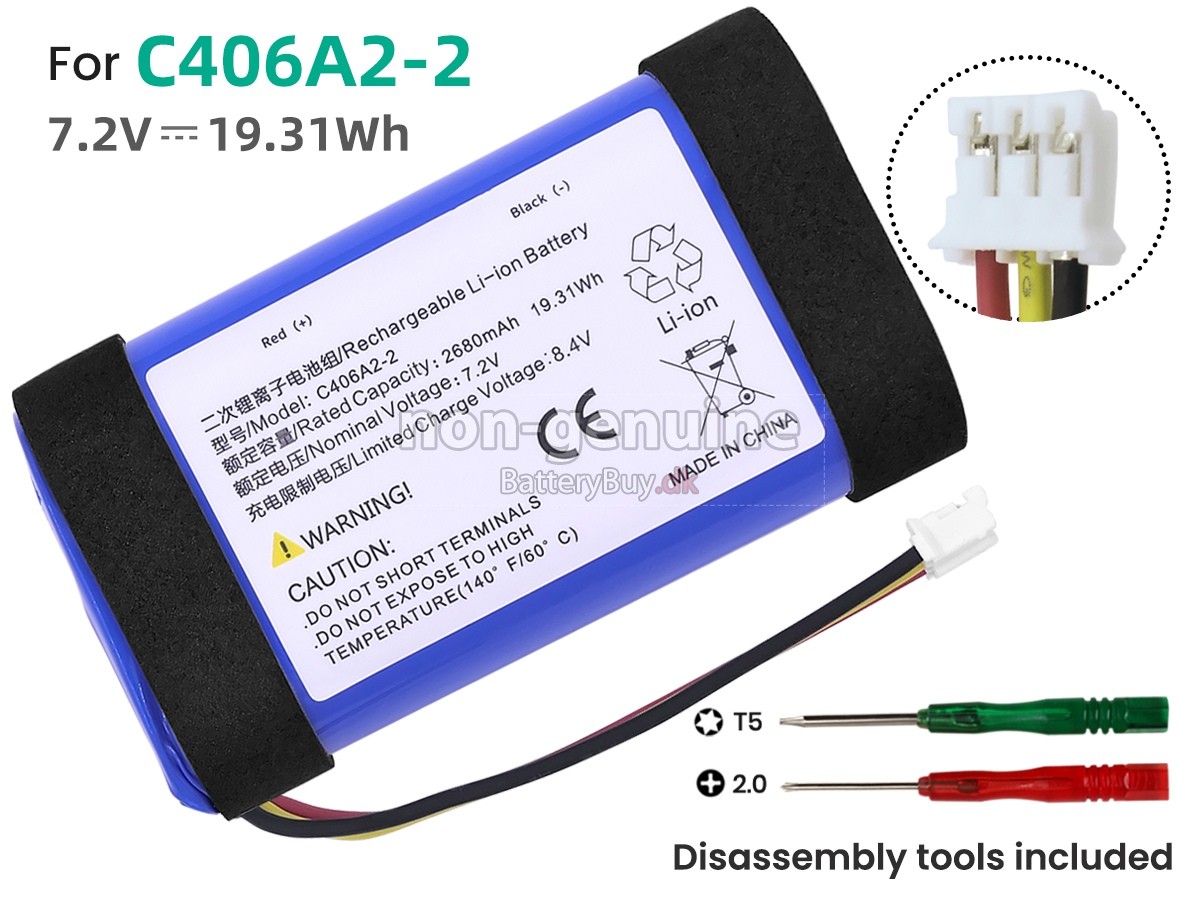 Marshall EMBERTON 2 udskiftningsbatteri