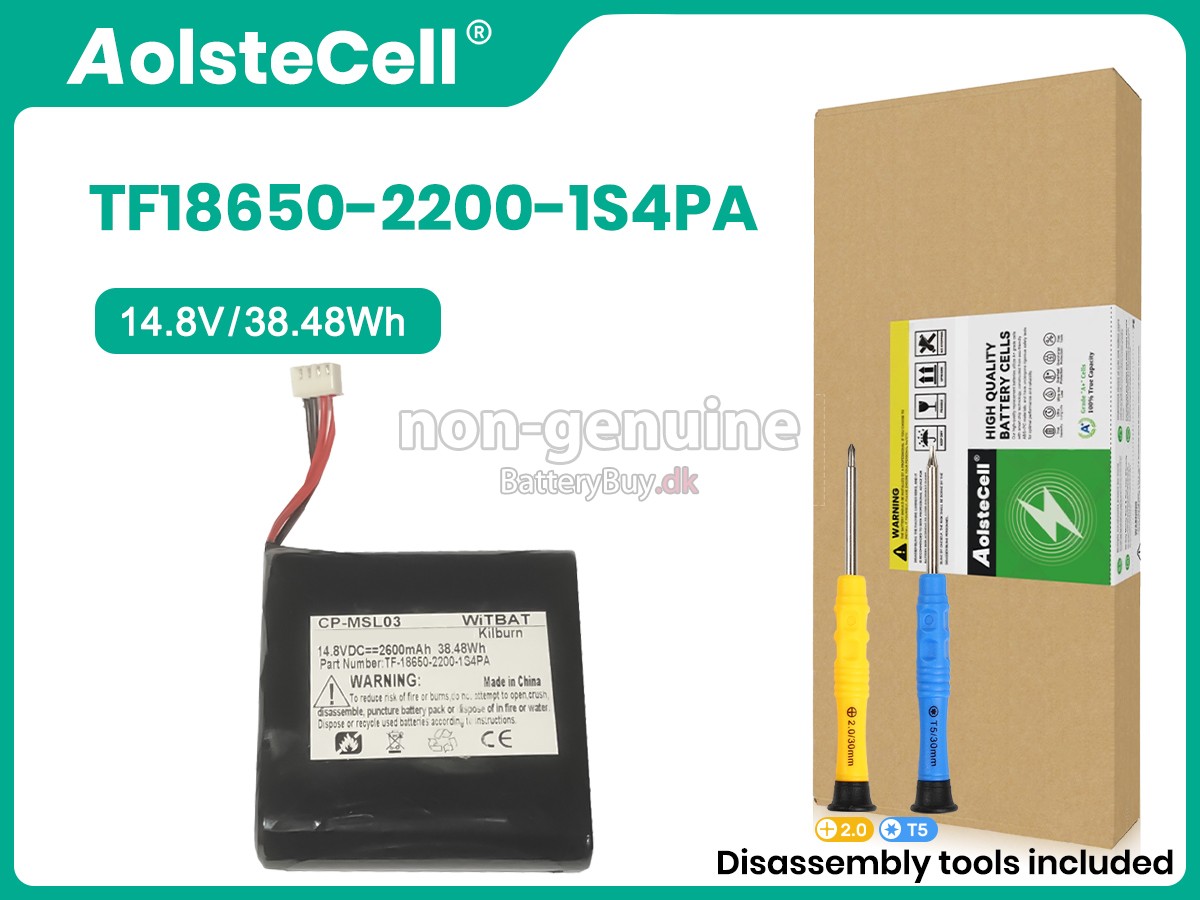 Marshall TF18650-2200-1S4PA udskiftningsbatteri