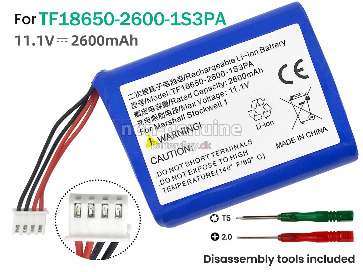 Marshall STOCKWELL 1093969 udskiftningsbatteri