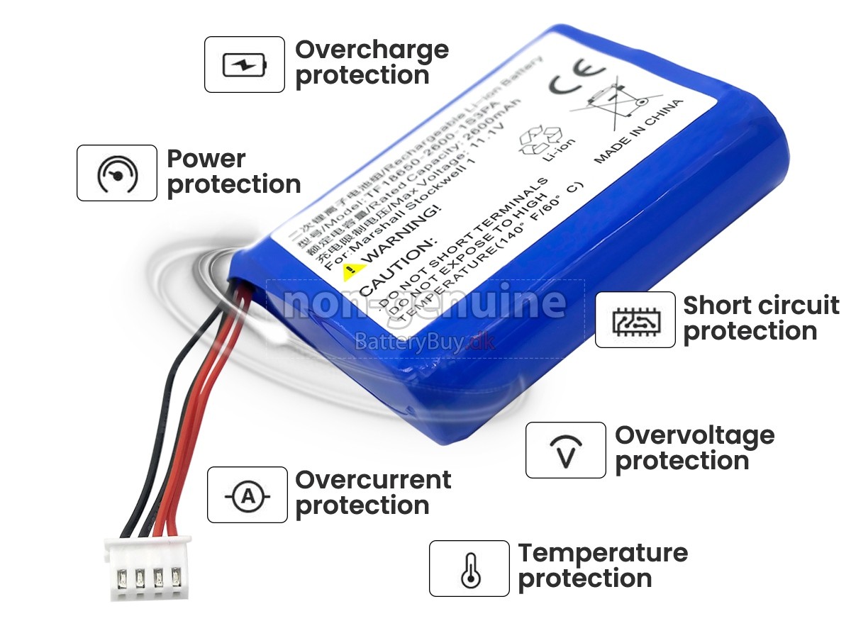 Marshall STOCKWELL 1093969 udskiftningsbatteri