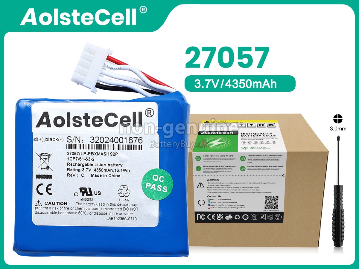 Masimo 4676 udskiftningsbatteri
