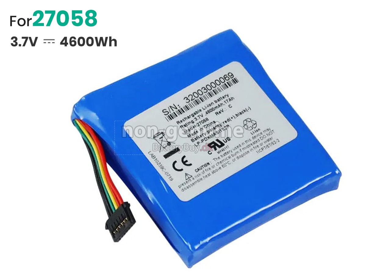 Masimo 27058 udskiftningsbatteri