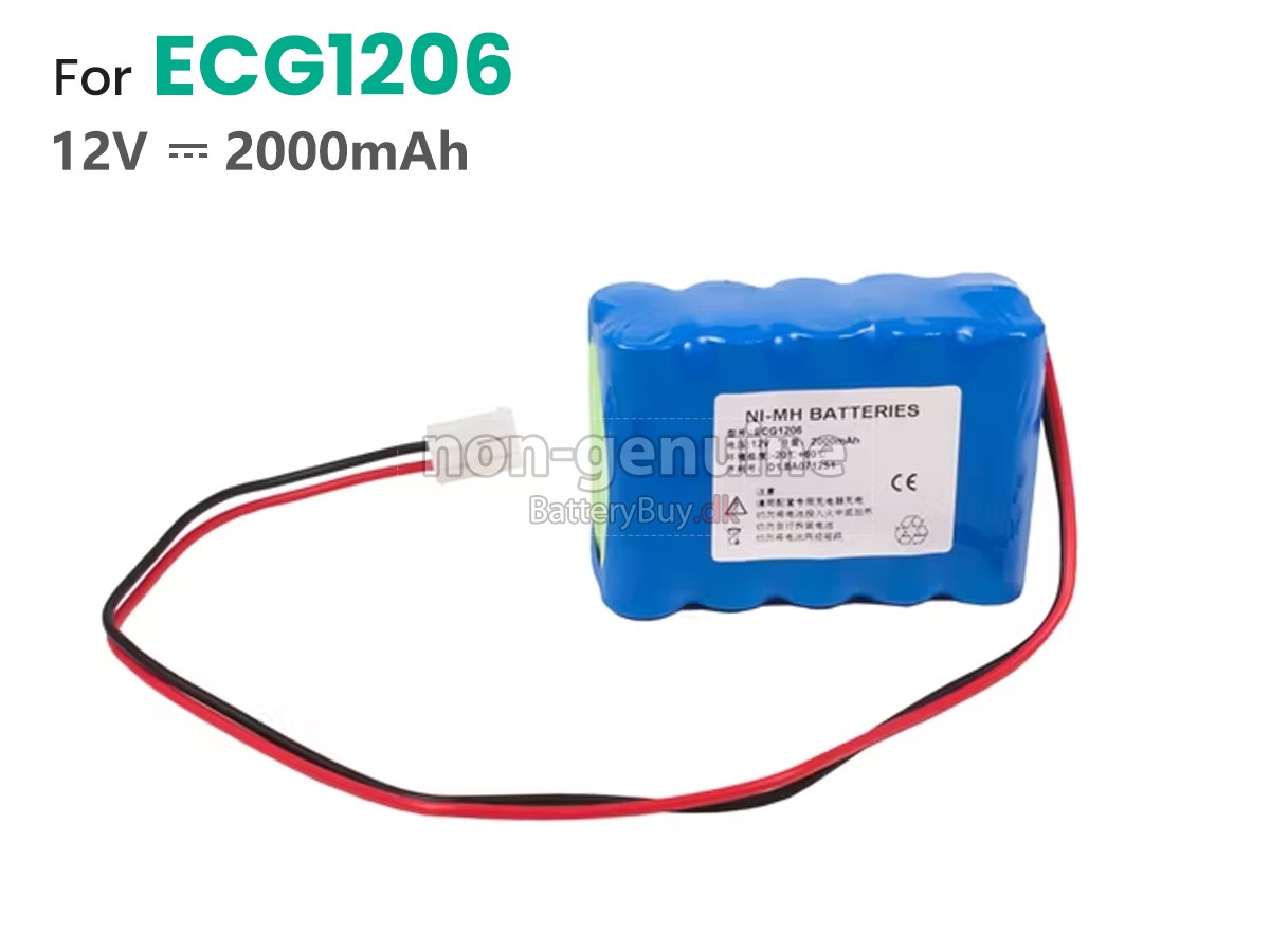 MB ECG1206B udskiftningsbatteri