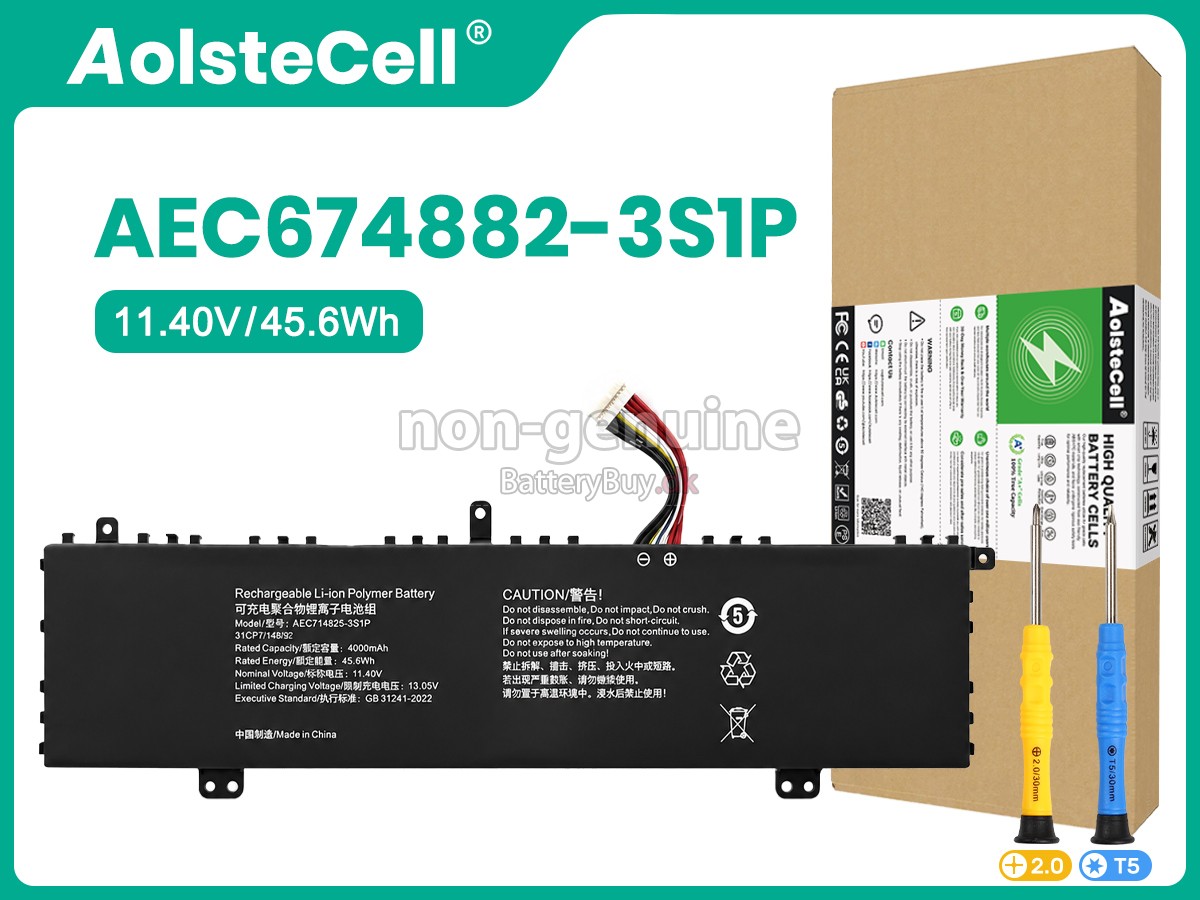 Mechrevo AEC674882-3S1P udskiftningsbatteri