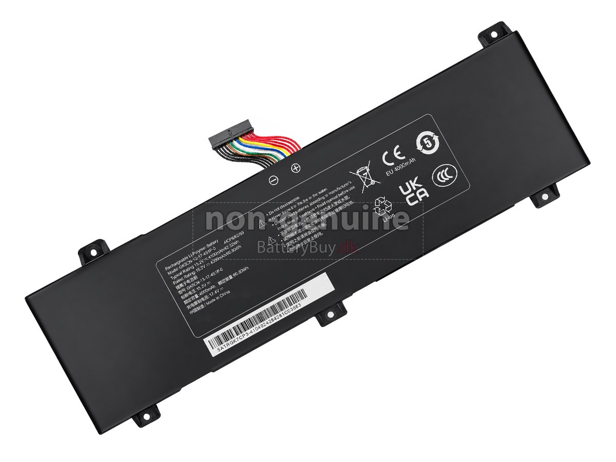 Mechrevo GK5CN-13-17-4S1P-0 udskiftningsbatteri
