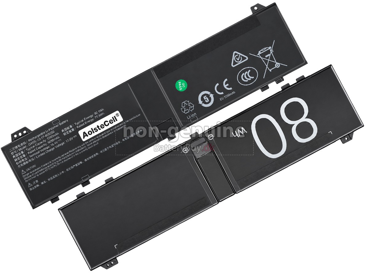 Mechrevo YAOSHI 16PRO udskiftningsbatteri