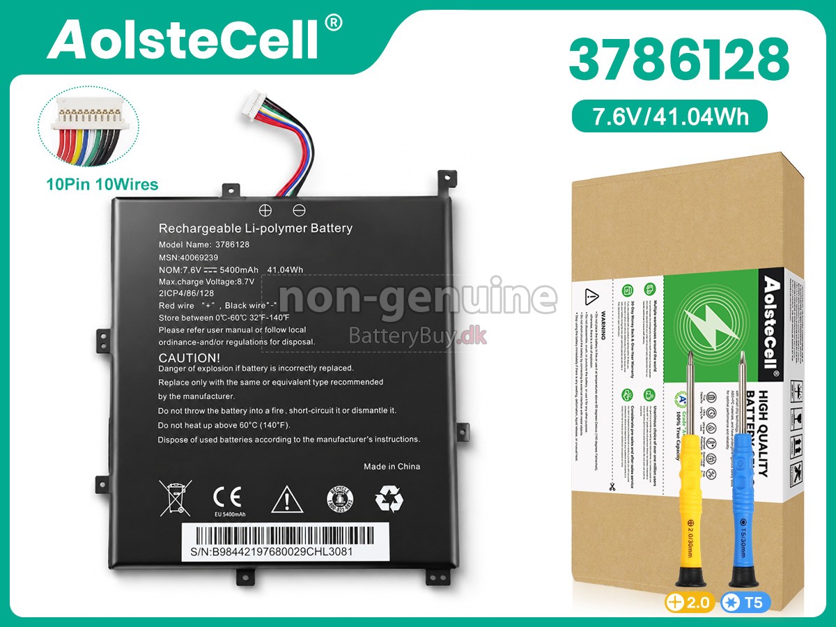 Medion 3786128 udskiftningsbatteri
