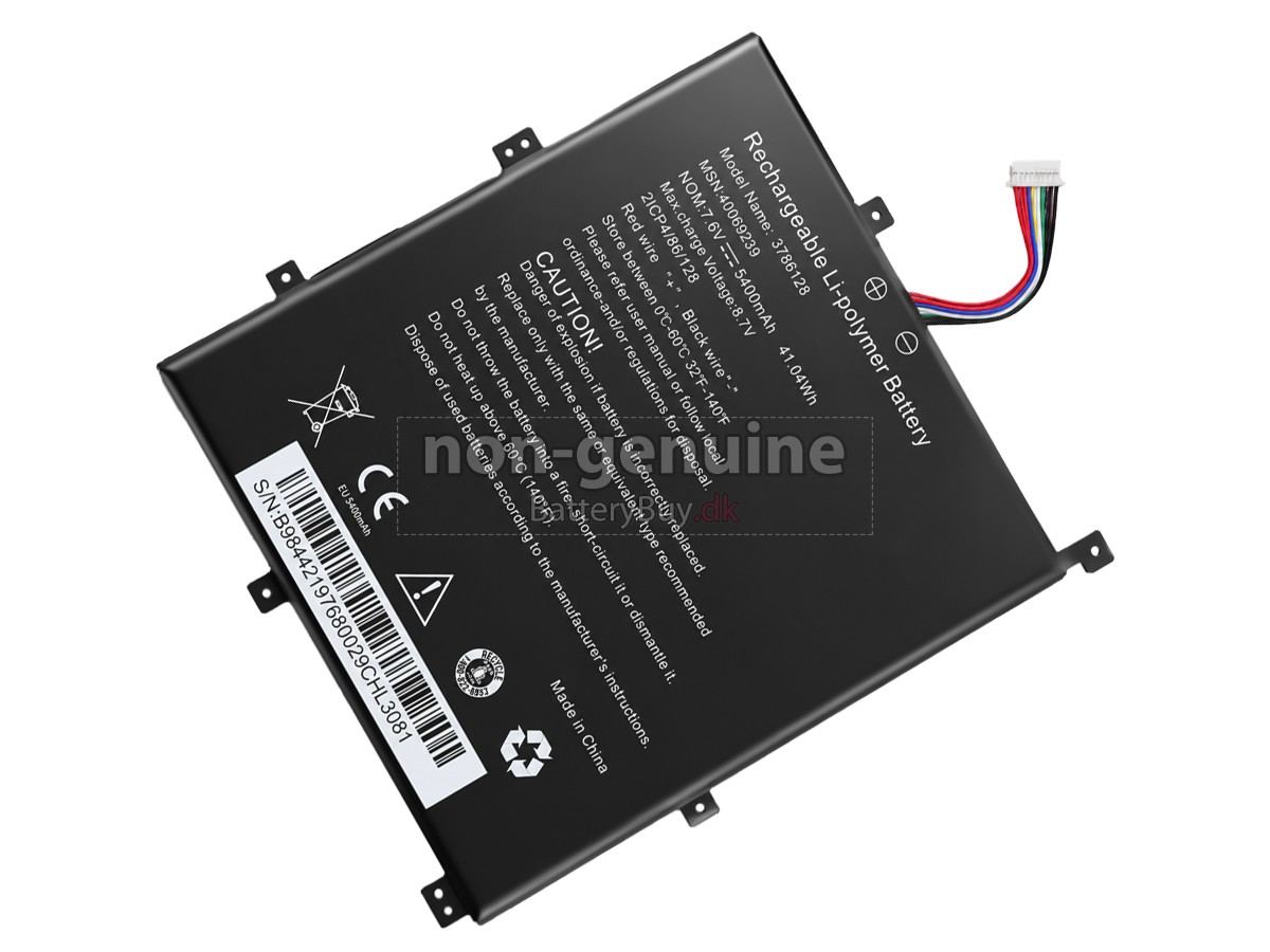 Medion 3786128 udskiftningsbatteri