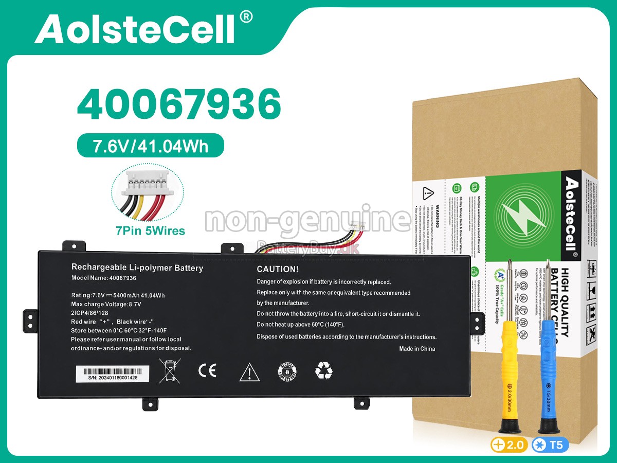 Medion 3786128 udskiftningsbatteri