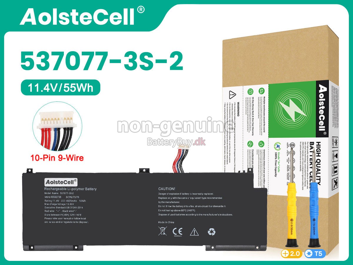 Medion 537077-3S-2 udskiftningsbatteri