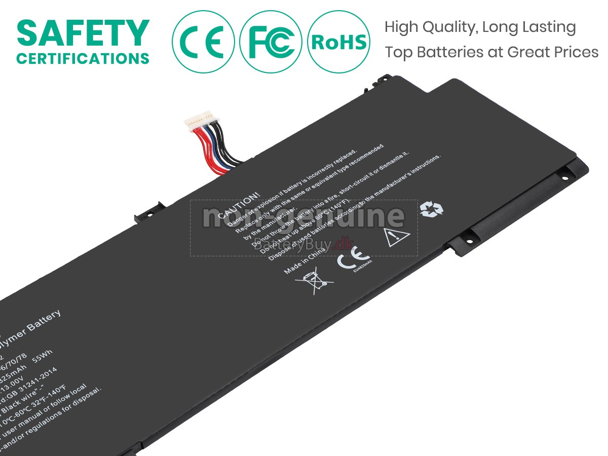 Medion 537077-3S-2 udskiftningsbatteri