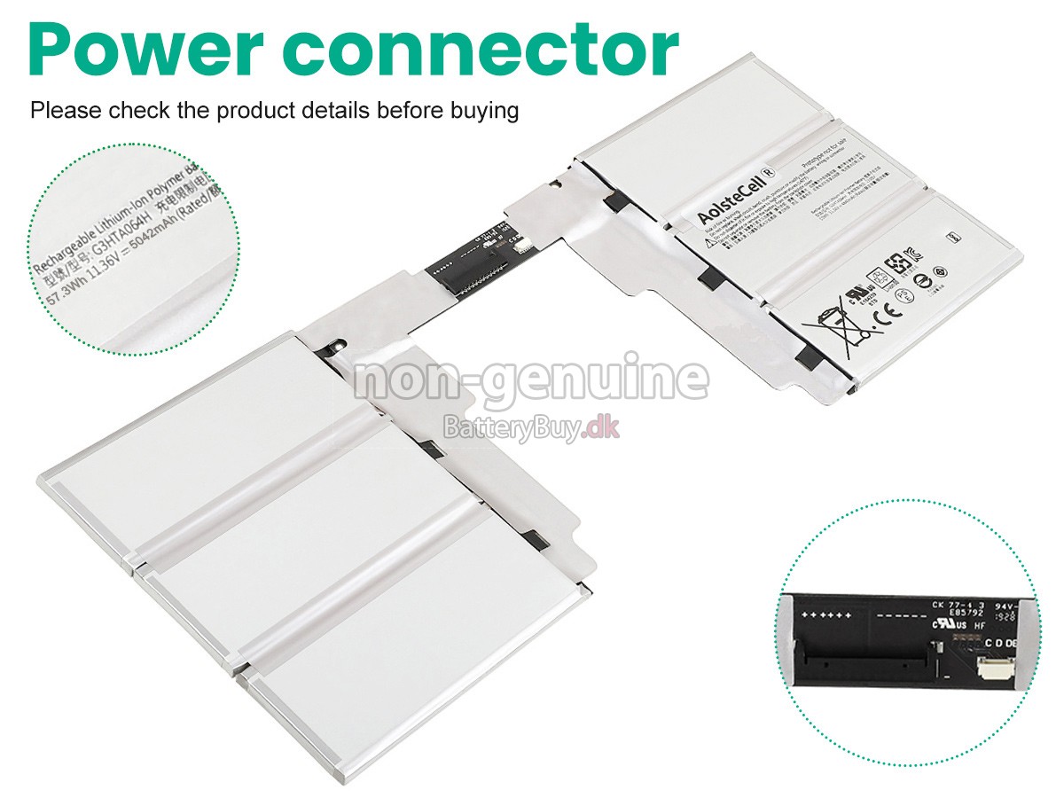 Microsoft SKW-00015 udskiftningsbatteri