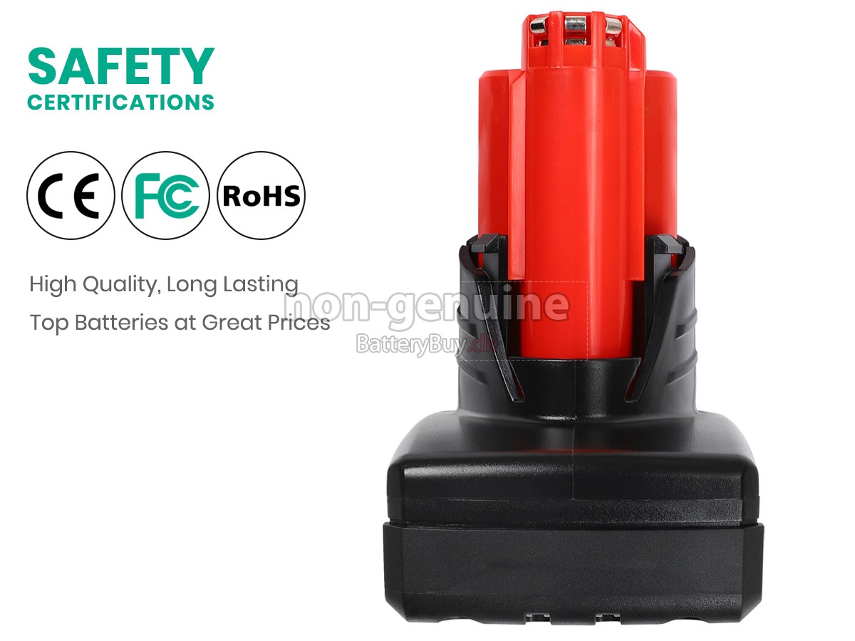 Milwaukee 48-11-2401 udskiftningsbatteri