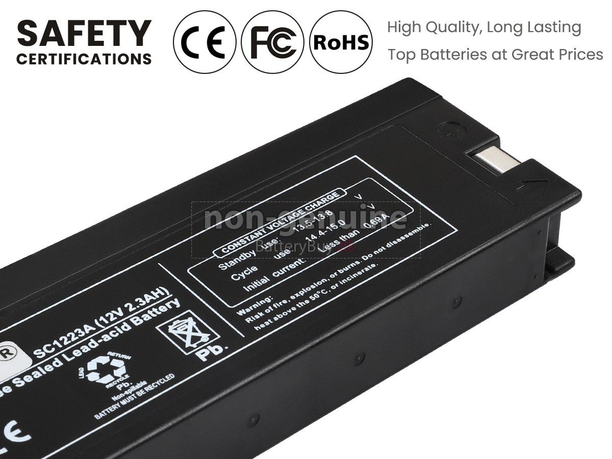 Mindray MEC-2000 PATIENT MONITOR udskiftningsbatteri